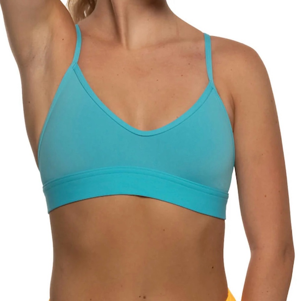 Jolyn MARA BIKINI TOP - Hawaii Blue